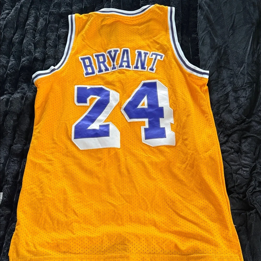 Adidas Lakers Gold and Purple Jersey - Picture 2 of 2